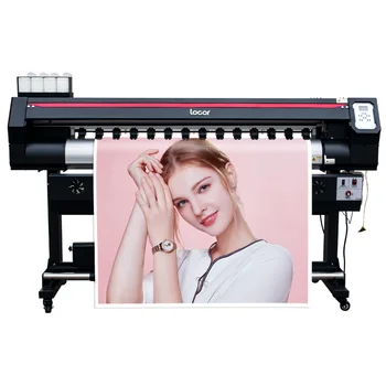 1,8 M Jato de tinta Flex Banner Impressora I3200 Xp600 Cabeça Grande Janela de Gráfico Máquina de Impressão de 8 pés de Vinil Adesivo Impressora Eco Solvente