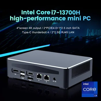 13 de Geração de Jogos de Mini PC Intel i9 13900H i7 13700H 1360P DDR5 4800MHz Thunderbolt 4 Compacto Gamer Computador 2*2,5 G de LAN 4*4 K WiFi6