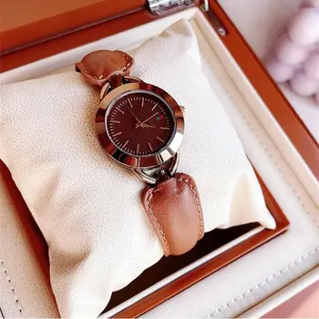 2023 Nova Watch Mulheres de Estilo Vintage relógio de Pulso com Pulseira de Couro de relógios de Luxo, o Temperamento Acessórios femininos