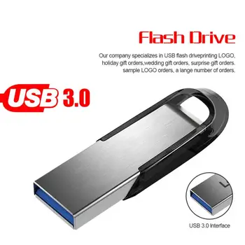 2TB Pendrive 2 EM 1 Metal OTG USB Flash Drive de 1 tb USB3.0 de Alta Velocidade de um Stick de Memória de 512 gb 256 GB 128 gb de Memoria Stick Usb 64GB