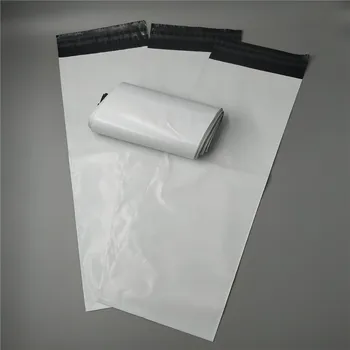 80cm longo branco em branco embalagem, sacos de branco saco do correio