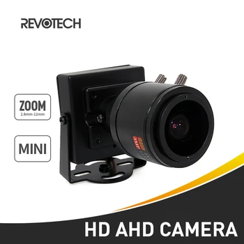 AHD HD 720P / 1080P, Câmera de 2.0 MP do Tipo Mini 2.8-12mm Lente Zoom do Manual de 1.0 MP / 2.0 MP Interior do Metal da Câmara de Segurança do CCTV do Cam