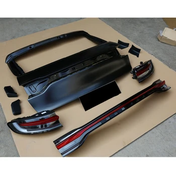 Auto peças de reposição para porta traseira do Tronco porta traseira e lanternas traseiras para a Porsche para o Mundo 2014-2017 modificado 2020 traseiro modelo