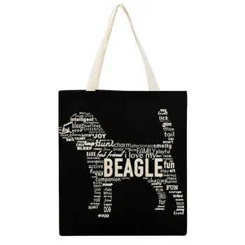 Beagle Palavras Beagle Saco De Lona Sarcástico Grande Martin Lona Mochila Premium De Alto Grau Bolsa