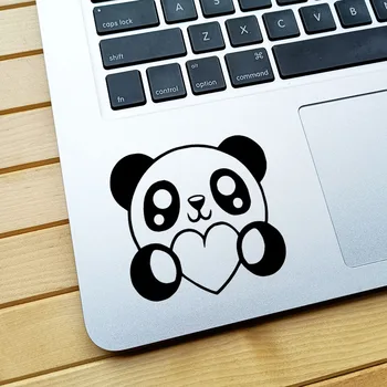 Bonito Panda Bebê Vinil Portátil Decalque Trackpad Adesivo para Macbook Air 13 Pro 14 16 Retina de 15 Polegadas Mac Pele Computador Notebook Decoração