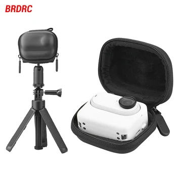 BRDRC estojo Mini Saco de Corpo Para Insta360 GO3 Câmera de Esportes Saco de Armazenamento de Caixa de Proteção de Câmera de Esportes Saco de Acessórios