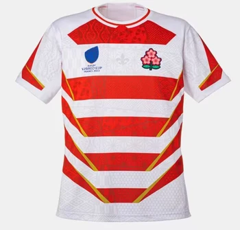Camiseta de Rugby japonesa, camisa blanca con domicilio, talla S--5XL, 2023