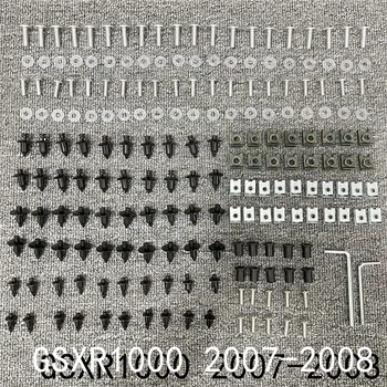 Carenagem Carroçaria Kit de Parafusos Parafusos De Ajuste Para GSXR1000 2007-2008