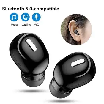 Compatíveis com Bluetooth, Fone de ouvido sem Fio Bluetooth Fones de ouvido mãos livres Estéreo de Fones de ouvido Sport Gaming Headset Para Telefone Xiaomi X9