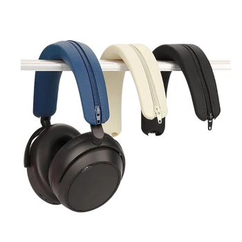 Em Silicone macio Substituição Cabeça Almofada Almofada Capa Protetor para Sennheiser 4 Fone de ouvido Fones de ouvido DXAC