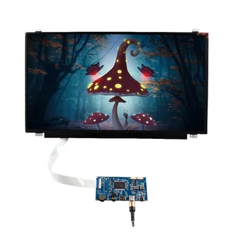 HD MI USB C LCD Placa de Controlador+15.6