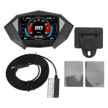 HUD do Medidor de excesso de velocidade Alarme de Modo de GPS do Carro do HUD HD LCD Visor Digital para uma Condução Segura