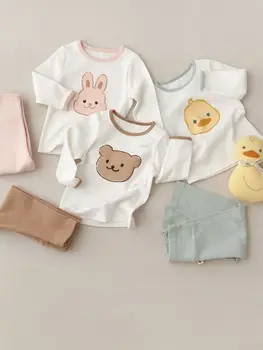 MILANCEL Bebê Pijama Conjunto Infantil Meninas Dorminhoco Desgaste Meninos Pijama Terno