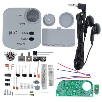 Mini HX3208 FM Micro SMD Módulo de Rádio FM Modulação de Frequência de Rádio DIY Kit Eletrônico De 1,8 V 3,5 V Solda Montagem