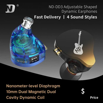 ND dd3 cuffie da corsa desportiva stile bidimensionale ajuste de um quattro velocità cuffie da desafios em metalo cuffie musicali DJ