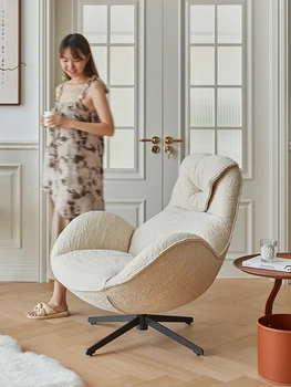 Nordic de luxo única pessoa sofá cadeira de sala de estar sênior de lazer cadeira grande designer cadeira.
