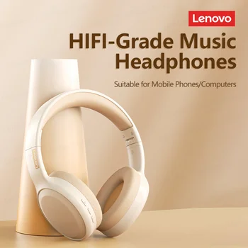 Original Lenovo TH30 Fones de ouvido sem Fio Bluetooth Fone de ouvido 5.0 Dobrável Fone de ouvido Fone de ouvido Sport Jogo de Música para Fones de ouvido Com Microfone
