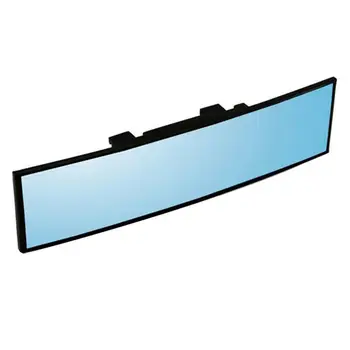 Panorâmica Anti-Reflexo De Espelho Retrovisor Universal Vista Frontal E Traseira Espelhos Montados No Pára-Brisa Apropriado Para O Carro Marine Auto