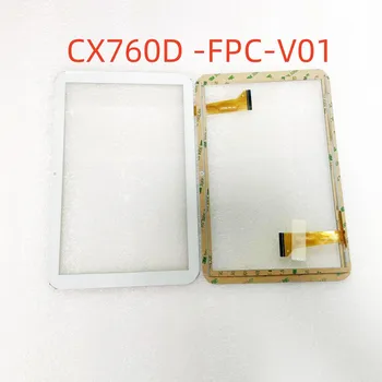 Para 10,1 polegadas CX760D-FPC-V01 da tabuleta da tela de toque de tela externa