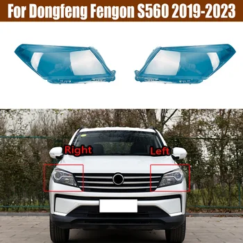 Para Dongfeng Fengon S560 2019-2023 Farol Dianteiro do Carro Tampa Automático Farol de Abajur Lampcover Cabeça de luz da Lâmpada de Lente de vidro Shell
