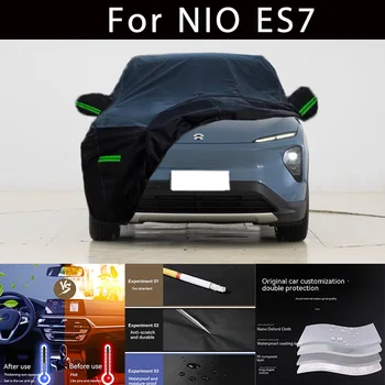 Para NIO ES7 Exterior Completa de Proteção de Automóvel Cobre de Neve Cobrir as Sombras Impermeável, Dustproof Exterior acessórios do Carro
