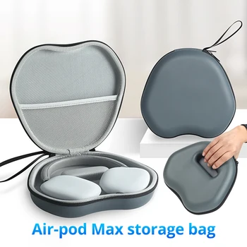 Portátil Fone de ouvido estojo Rígido de Protecção Para Airpods Max Impermeável Fones de ouvido sem Fio Caixa de EVA maleta Caixa de Cobertura de Armazenamento