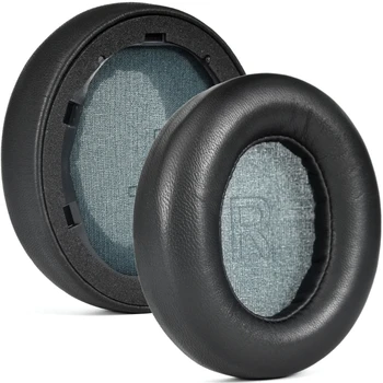 QX2B Macio e Confortável Protecções de pele de Carneiro de Almofadas para a Vida Q30 Fones de ouvido