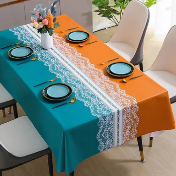 Retangular mesa de jantar, mesa, tapete, mesa de café, a luz de luxo, de alta qualidade, sentimento, novo anti escaldante toalha de mesa para o lar