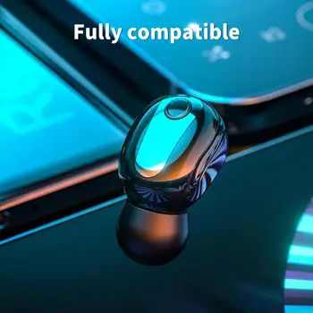S9 Fone de ouvido Criativo Ergonômico sem Fio Auricular Bluetooth-compatible5.0 hi-fi de Esportes Mini In-ear Fone de ouvido para a Execução de
