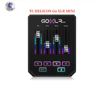 TC HELICON Ir XLR MINI Transmissão On-line Mixer com USB/Áudio Interface para online emissoras de controle sobre áudio