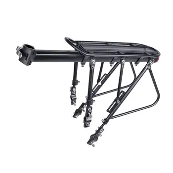 Traseiro suporte para Bicicletas 132-242 kg de Carga Fácil de Instalar Universal da Liga de Alumínio de Bicicleta Portador da Bagagem para a Estrada da Montanha de Bicicleta