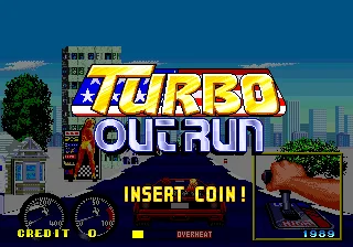 Turbo OutRun 16 bits MD Cartão de Jogo Para o Sega Mega Drive Para Gênesis Drop Shipping