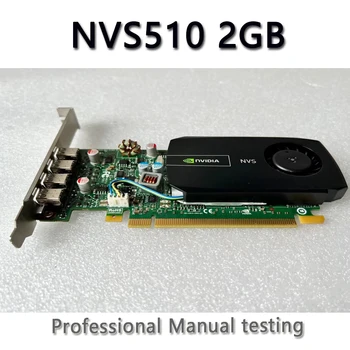 Usado NVIDIA Quadro NVS510 2GB GDDR3 PCI-E Mini DisplayPort Profissional Placa Gráfica