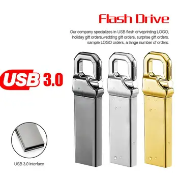 USB 3.0, a Pen Drive USB OTG Flash Drive de 1TB e 2TB de Alta Velocidade de um Stick de Memória de 512 gb 256 GB 128 GB de Metal Stick Usb Para Android/Pc