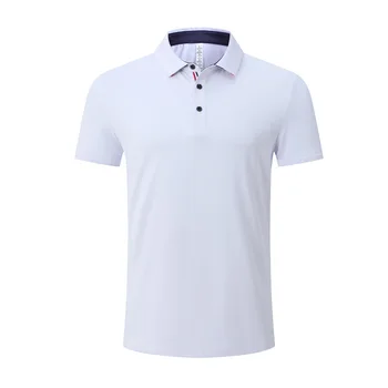 Verão do golf homens e mulheres de manga curta T-shirt de secagem rápida, respirável, absorção de suor vestuário Sportswear personalizado