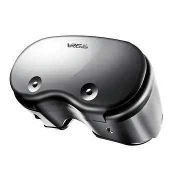 VR de Realidade Virtual 3D Óculos de Caixa Estéreo VR Óculos de Papelão Capacete de Fone de ouvido ForiOS Smartphone 5-7'0-800 Miopia